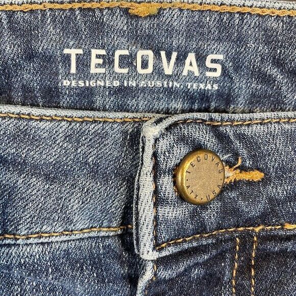 Tecovas‎ Jeans Skinny Womens Size 31 High Rise Boho Western Countries Denim - Picture 2 of 11